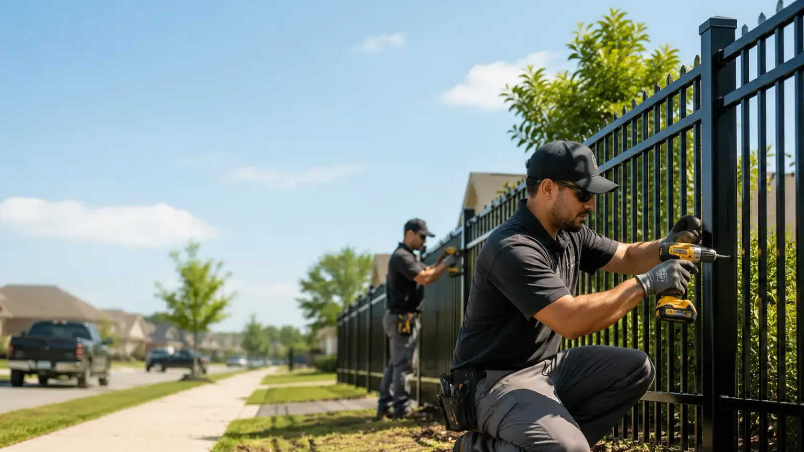 Metal Fence Installation in Beverly, OH